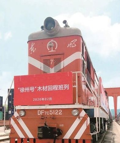 1-August Xuzhou Wood Central Europe Class Column Ran out of "Acceleration"