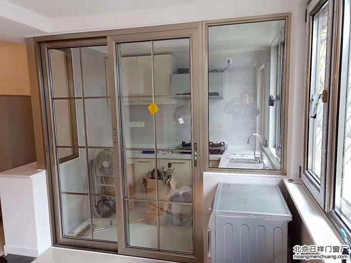 Broken Bridge Aluminum Kitchen Sliding Door Partition