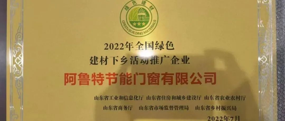 山东省副省长凌文视察、指导阿鲁特绿色建材下乡活动